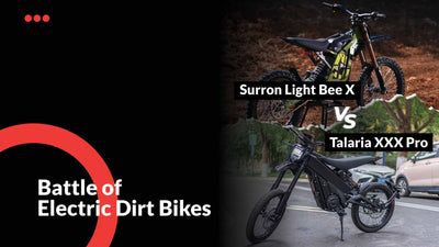 Battle of Electric Dirt Bikes: Surron Light Bee X vs Talaria XXX Pro | E-Ozzie