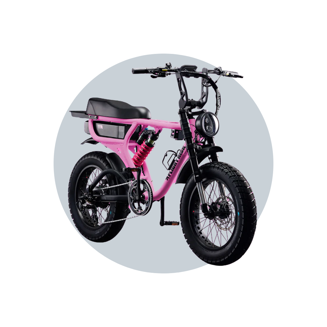 elektrofahrrad pink Flight Risk FR555 eBike