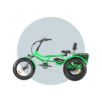 Addmotor Arisetan II M-360 Electric Trike FREE Rear Rack+Mirrors+Rear Bag 6 Months Free Service