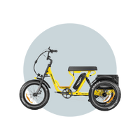 Addmotor Soletri M-366X Electric Trike Full Front and Rear Suspension 6 Months Free Service