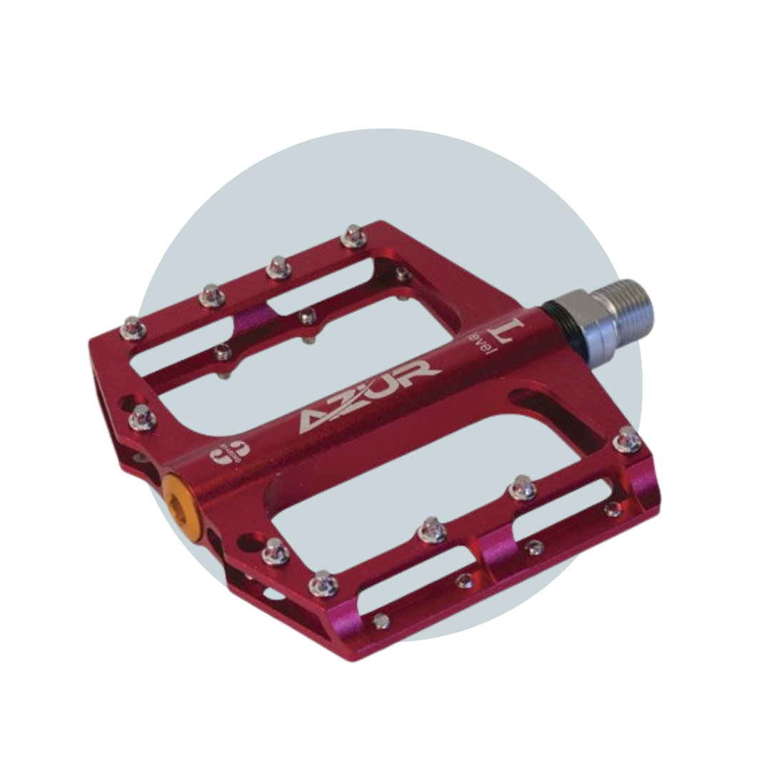 azur pedals Clutch Pedal Red for Electric Bike