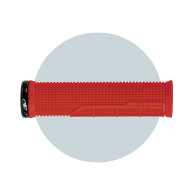 Electric Bike Grip Machine - Lock On - Fire Red