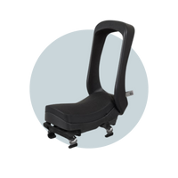 Electric Bike Junior Seat - Bincho Black/Bincho Black