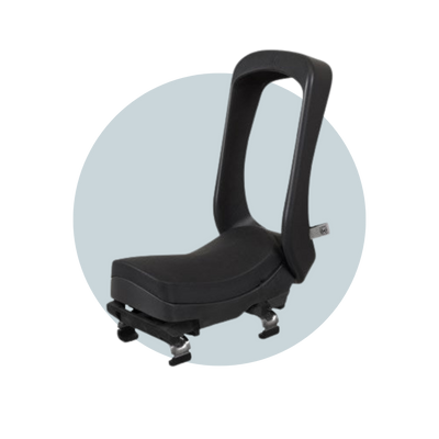Electric Bike Junior Seat - Bincho Black/Bincho Black