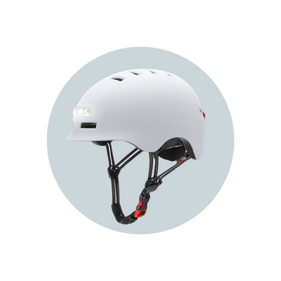 HELMET FRONT & REAR LIGHTS Bicycle/ Scooter Safety helmet