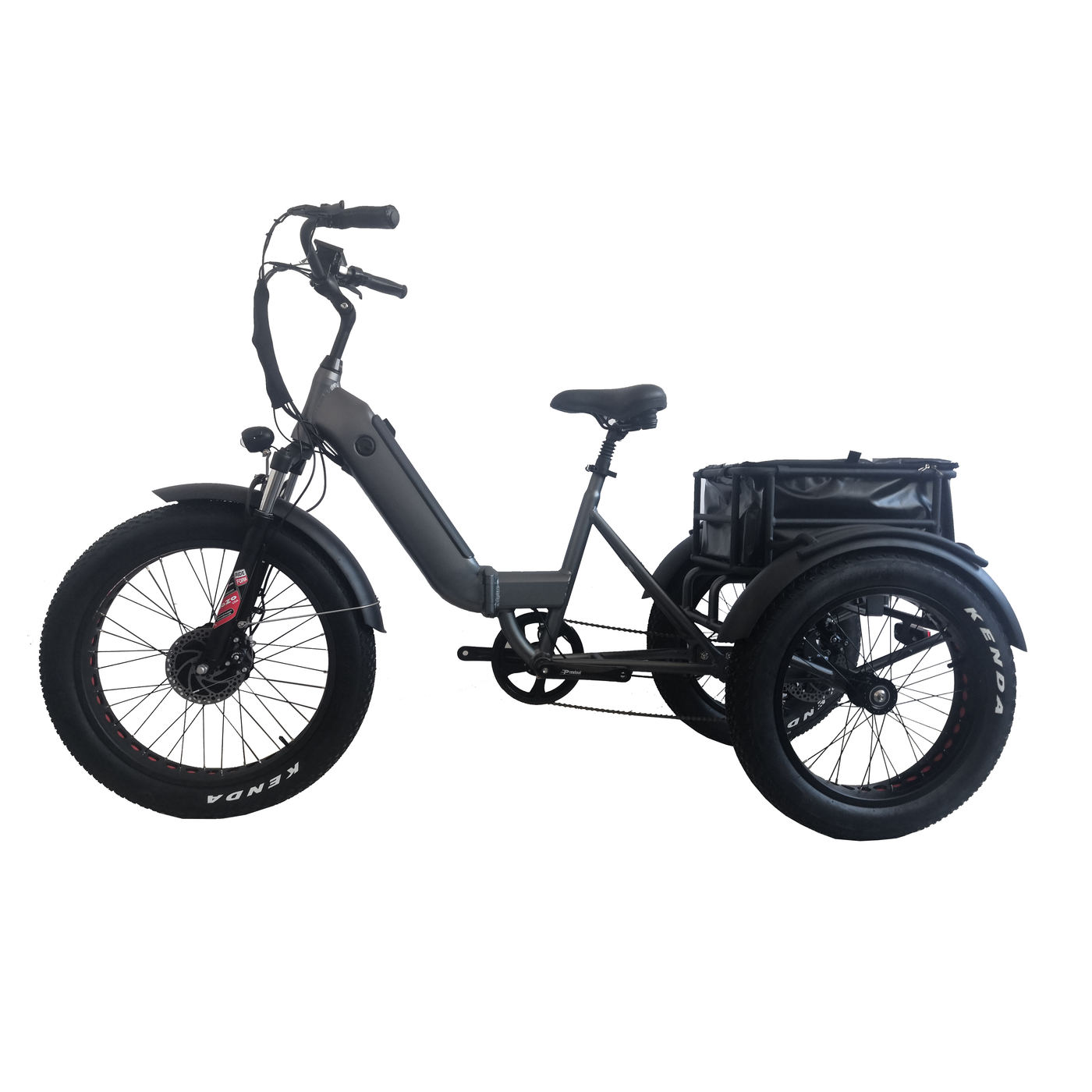 Kristall EX400 Electric Trike Bicycle 34.5Ah Dual Battery 500W Heavy Duty 6 Months Free Service - EOzzie Electric Vehicles