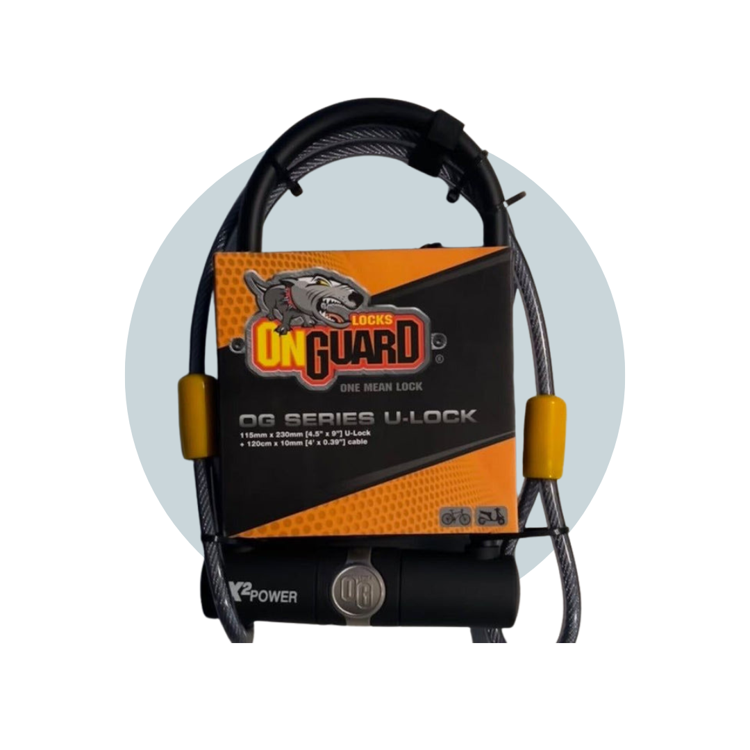 Lock and Cable for Electric Scooters Bikes: Secure Ride