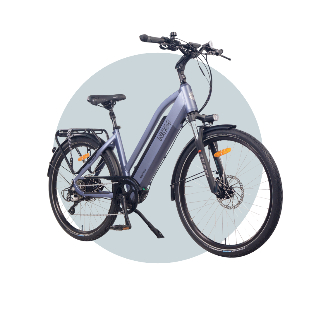 NCM T7s Step Thru Electric Bike 500W 19Ah Battery Months Free Servic