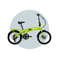 VALK Shuttle 5 Electric Folding Bike 20" Tyres, Shimano 7-Speed 6 Months Free Service