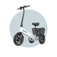 Veloz ES2 Electric Scooter  Trike Three Wheels 250Watts 6 Months Free Service