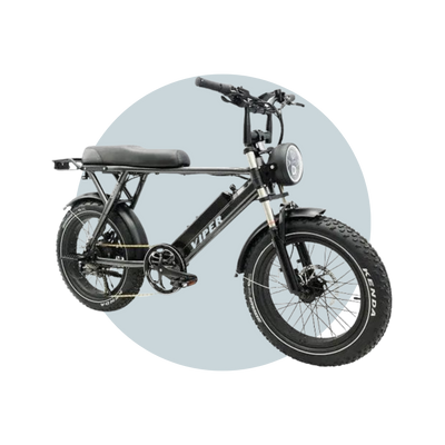 Viper Cruiser Electric Bike 2025 New Version Fat Tyre 750W 17AH Samsung Battery 6 Months Free Service