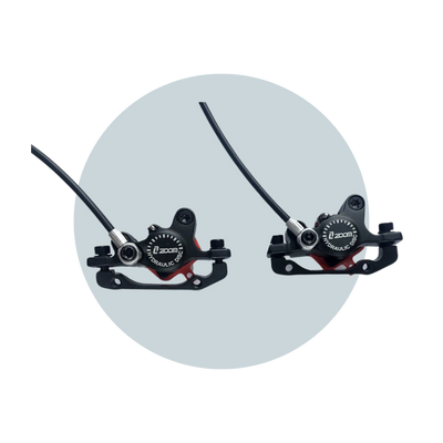 Zero 10X ZOOM Hydraulic Brake Set Original Spare Parts for Zerro 10X Electric scooter
