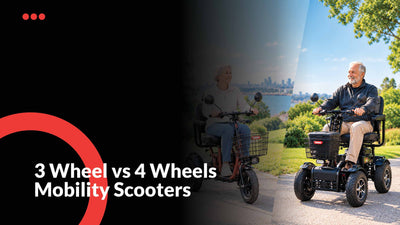 3 Wheel vs 4 Wheel Mobility Scooters: Which Is Best? | E-Ozzie