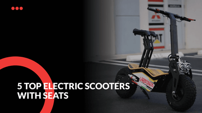 Best Electric Scooters with Seats