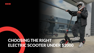 Choosing the Right Electric Scooter Under $2000