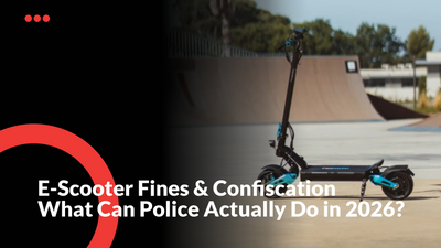 E-scooter fines 2026 Australia state by state laws penalties and police powers