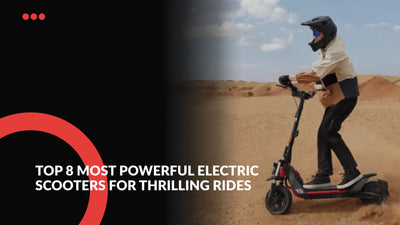Top 8 des trottinettes électriques les plus puissantes pour des sensations fortes en 2025