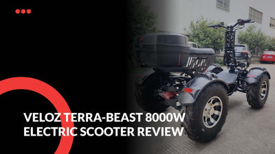 Veloz Terra-Beast 8000W ATV Off-Road Electric Scooter Review