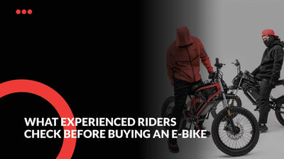 What Experienced Riders Check Before Buying an E-Bike