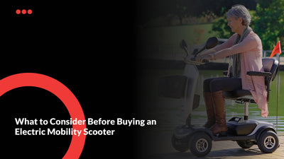Disability Mobility Scooter for Your Needs - A Buying Guide