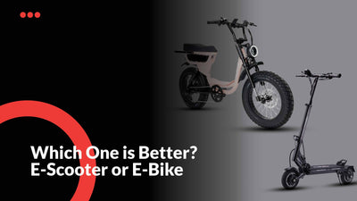 Electric Scooter vs Electric Bike | Which One to Choose? | E-Ozzie