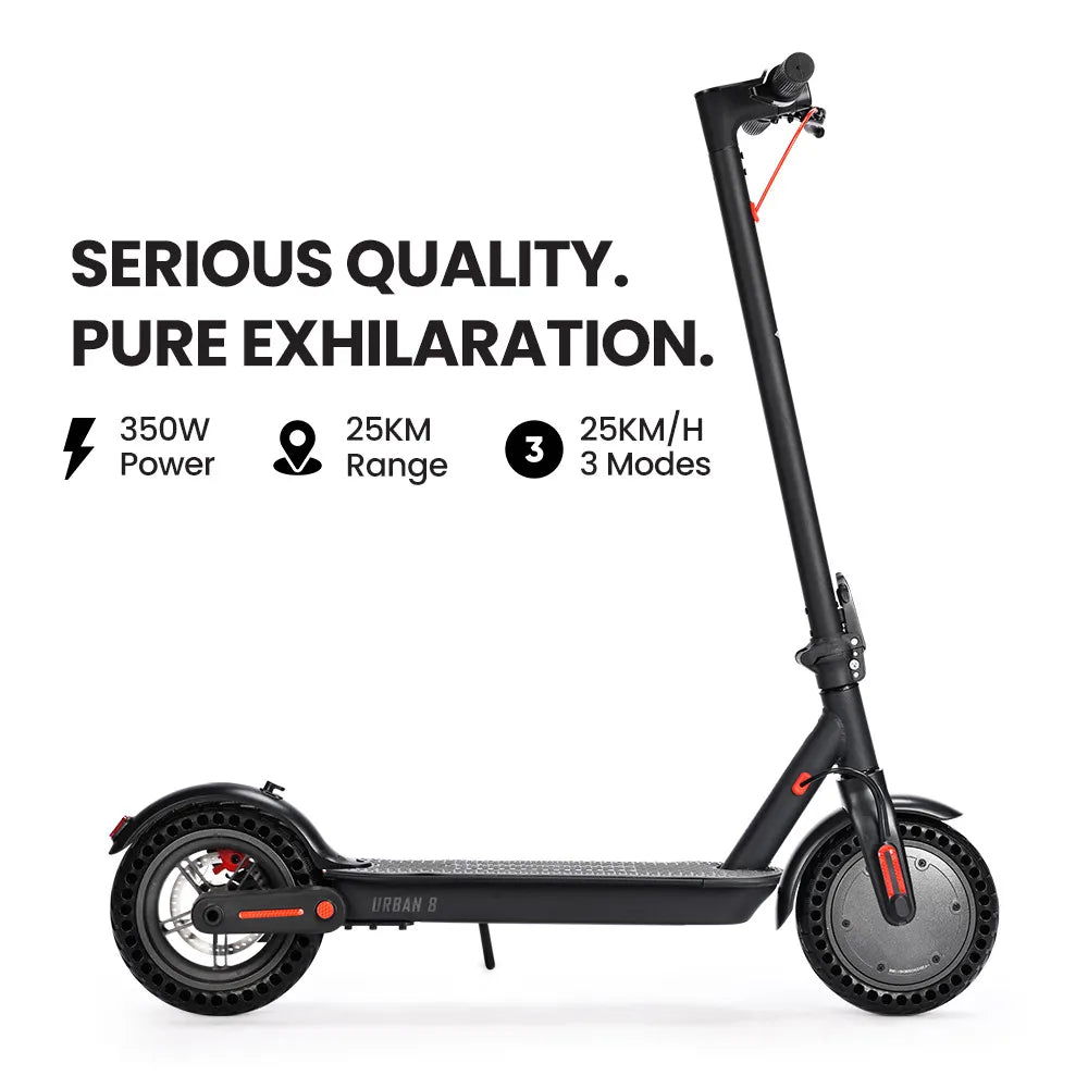 Alpha Urban 8 Electric Scooter 350W 7.5Ah Commuter eScooter for Adults