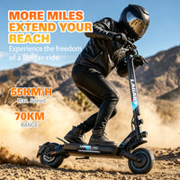 Raptor X02 Electric Scooter 2600W Peak All Terrain 6 Months Free Services