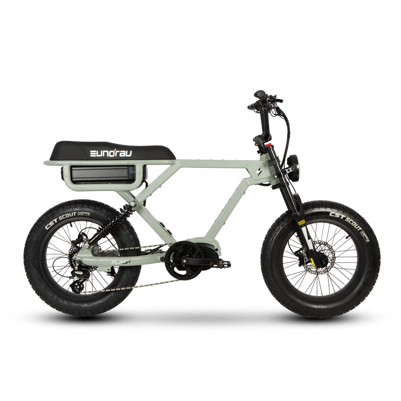 Eunorau Flash eBike 1000W Mid-Motor 16Ah Battery 6 Months Free Service