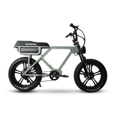 Eunorau Flash eBike 1000W Mid-Motor 16Ah Battery 6 Months Free Service