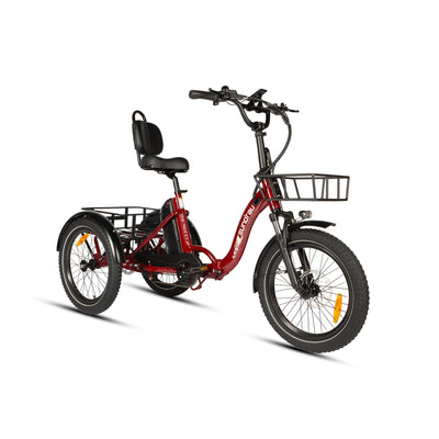 Eunorau ONE-TRIKE 2.0 eTrike 250W Motor 14.5Ah Battery 6 Months Free Service