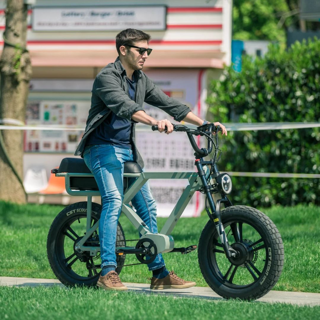 Eunorau Flash eBike 1000W Mid-Motor 16Ah Battery 6 Months Free Service