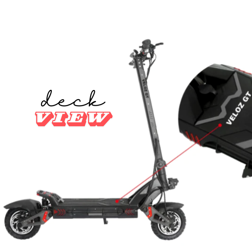 Best Veloz GT Pro Runner Electric Scooter Bike Dual Motor 6 Month Free Service