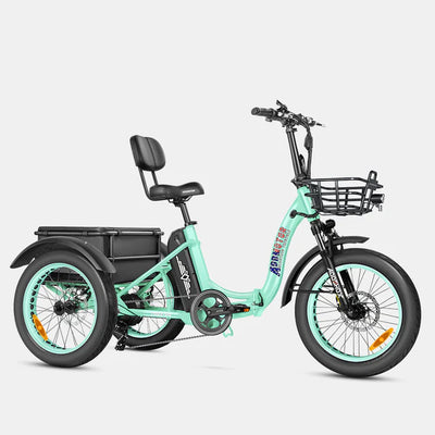 Addmotor Triketan M-330F Folding Electric Trike FREE Racks Mirrors plus Accessories 6 Months Free Service