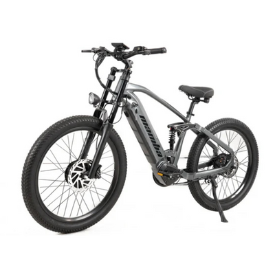 Mamba Explorer AWD Dual Motor 48v750w Fat Tyre E-Bike Dual Suspension