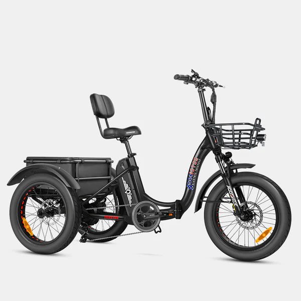 Triketan M-330F Folding Electric Trike 6 Months Free Service