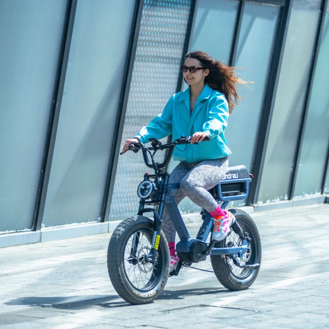 Eunorau Flash eBike 1000W Mid-Motor 16Ah Battery 6 Months Free Service