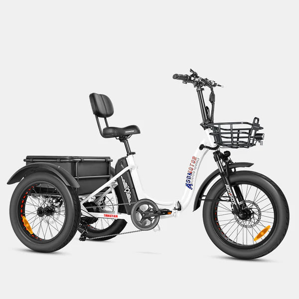 Triketan M-330F Folding Electric Trike 6 Months Free Service