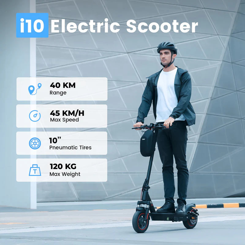 Veloz i10 Fox Runner eScooter Free Bag 600W Motor + Dual Suspension 6 Months Free Service