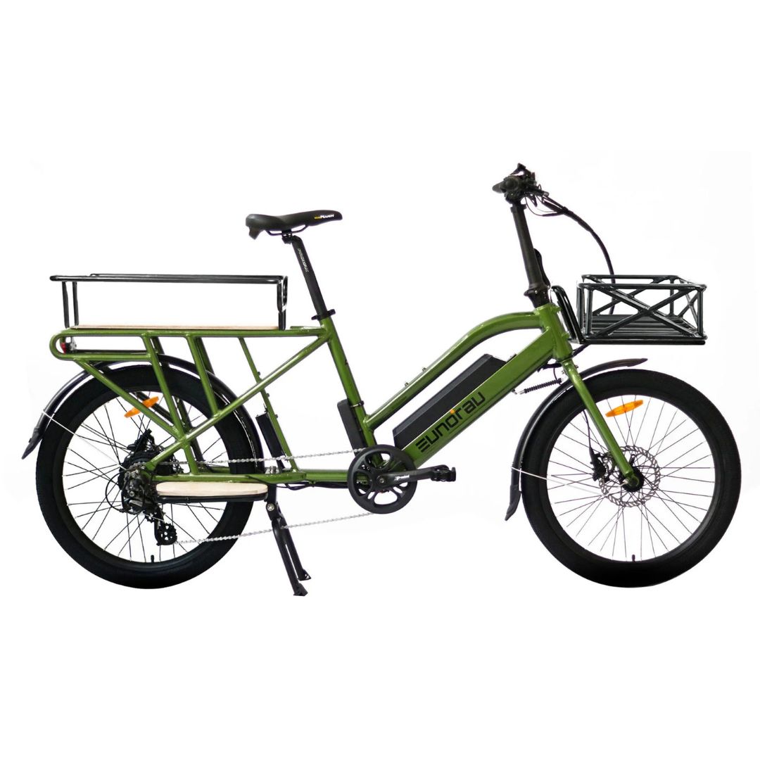 Eunorau MAX-CARGO eBike 250W Motor 14Ah Samsung Battery 6 Months Free Service