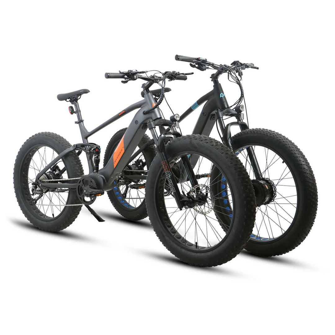 Buy 1 Get 1 Free Defender-S eBike 1000W Mid Motor 15Ah battery 6 Months Free Service