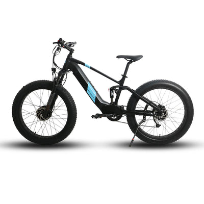 Eunorau DEFENDER-S eBike 750W DUAL Bafang Motors 15Ah Battery 6 Months Free Service