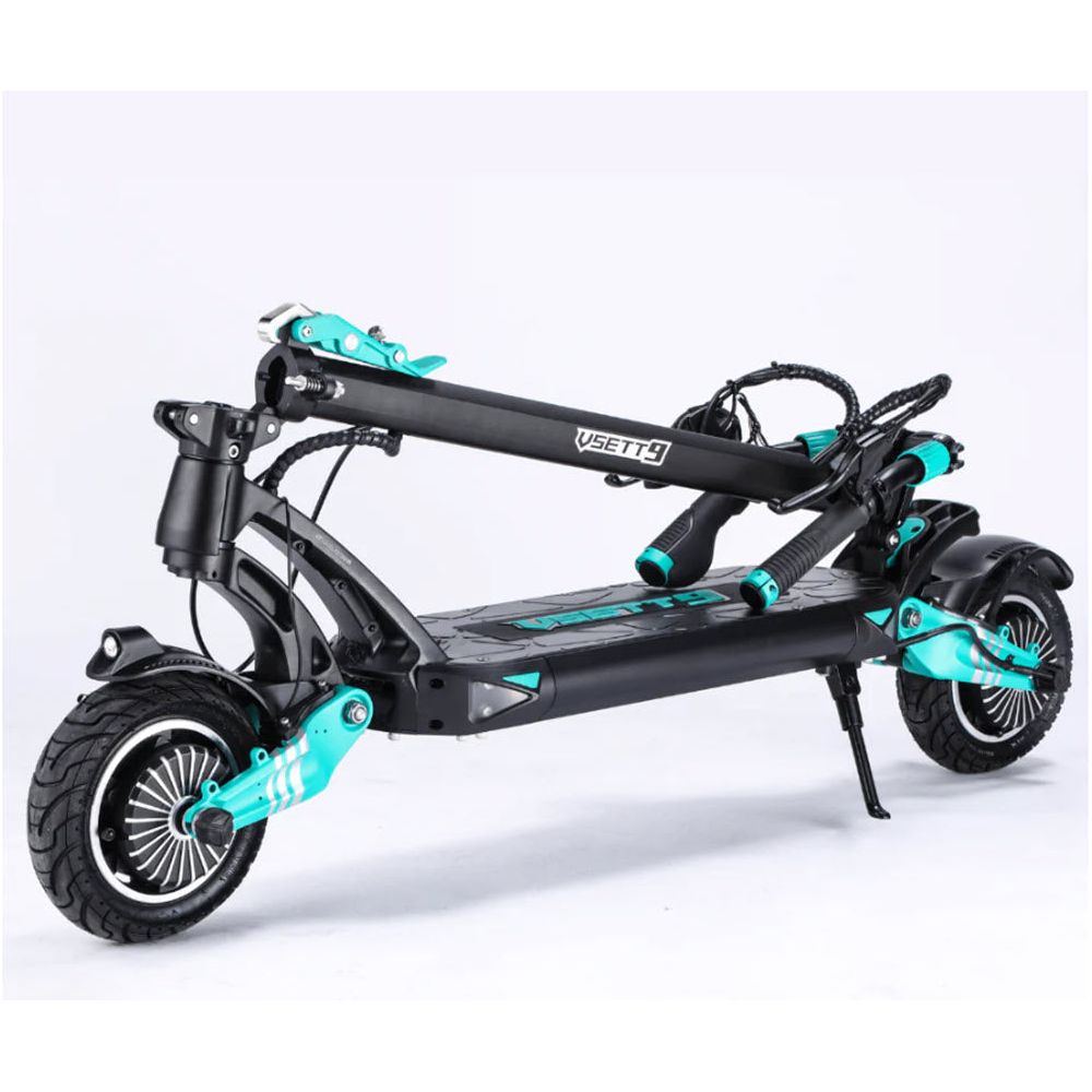 VSETT 9+ Electric Scooter Dual 650 W motors up to 40-53 KM Dual Motor 6 Months Free Service