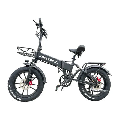 KRISTALL RX20 ELECTRIC BIKE NEW MODEL 2023 17AH BATTERY 750W FAT TIRE FOLDING BIKE