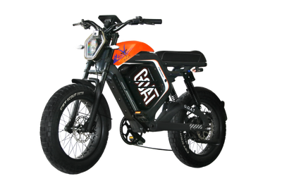 Goat S9 E-bikes Speakers and Camera integrated 6 Months Free Service