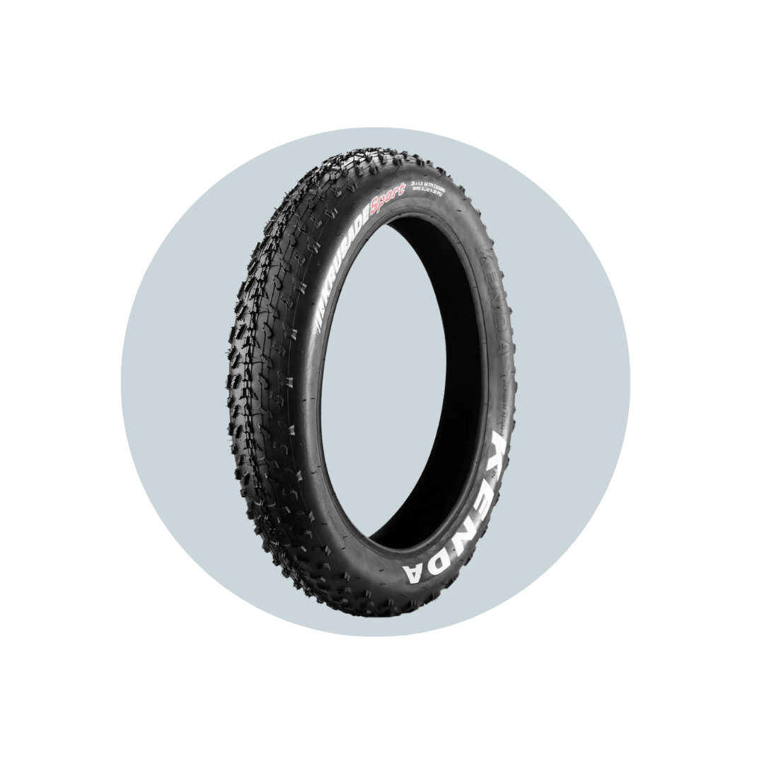 20x4.0" Kenda Fat Mud Tyre Electric Fat Bikes and Trikes
