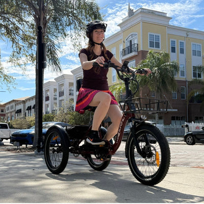 Eunorau ONE-TRIKE 2.0 eTrike 250W Motor 14.5Ah Battery 6 Months Free Service