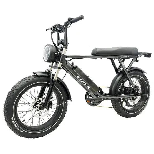 Viper Cruiser Electric Bike 2025 New Version Fat Tyre 750W 17AH Samsung Battery 6 Months Free Service