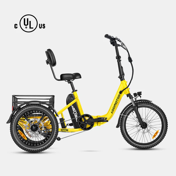 Addmotor Citytri E-310 Mini Foldable Electric Trike 6 months Free Service