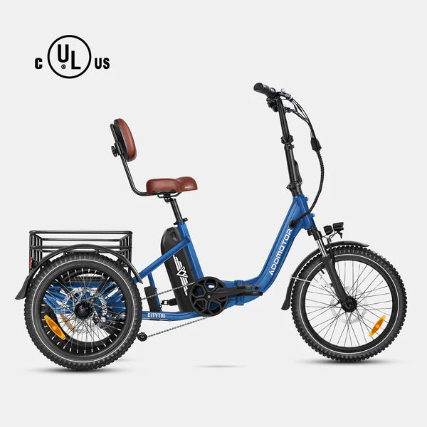 Addmotor Citytri E-310 Mini Foldable Electric Trike 6 months Free Service