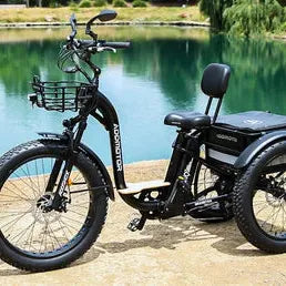 Addmotor Grandtan II Fat Tyre Electric Trike FREE Front Rack+Mirrors+Rear Bag 6 Months Free Service